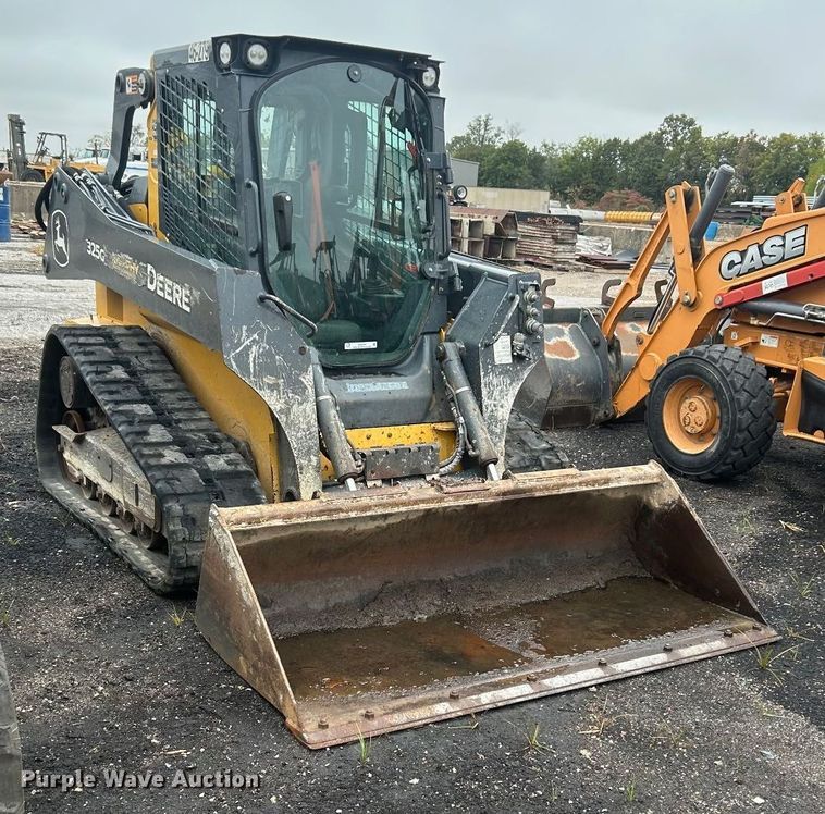 image for item EN5591 2021 John Deere 325G tracked skid steer loader