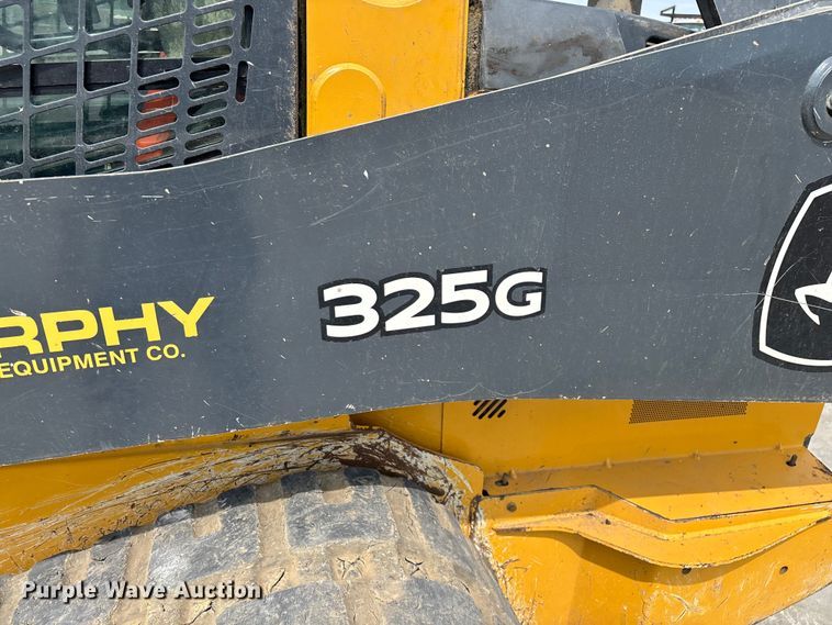image for item EN5591 2021 John Deere 325G tracked skid steer loader