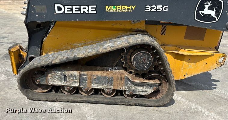 image for item EN5591 2021 John Deere 325G tracked skid steer loader