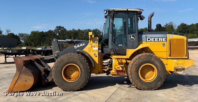 image for item EN5595 2014 John Deere 544K wheel loader