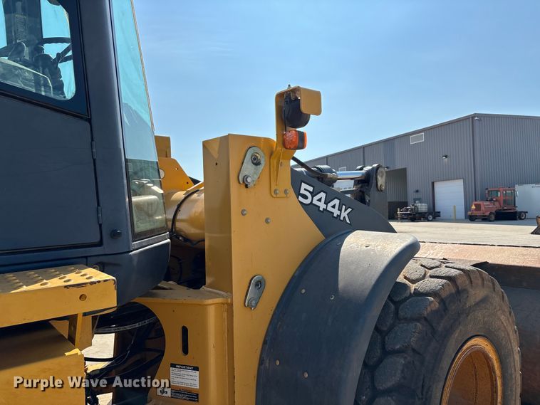 image for item EN5595 2014 John Deere 544K wheel loader