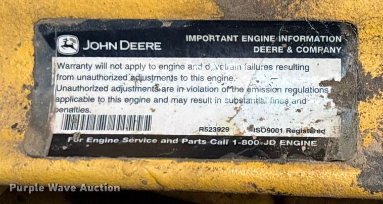image for item EN5595 2014 John Deere 544K wheel loader