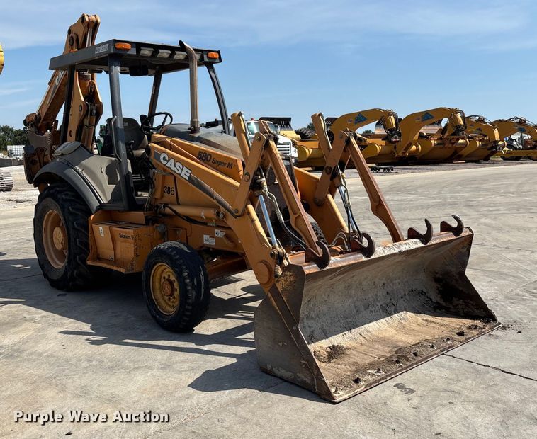 image for item EN5596 2006 Case 580 Super M Series 2 backhoe