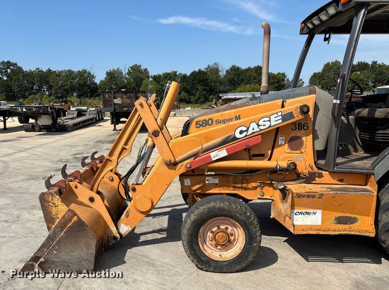 image for item EN5596 2006 Case 580 Super M Series 2 backhoe