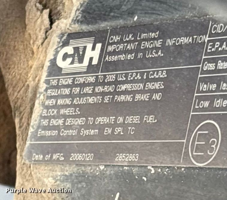 image for item EN5596 2006 Case 580 Super M Series 2 backhoe