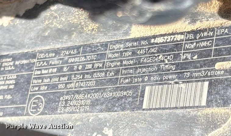 image for item EN5596 2006 Case 580 Super M Series 2 backhoe