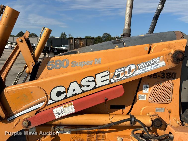 image for item EN5598 2007 Case 580 Super M Series 2 backhoe