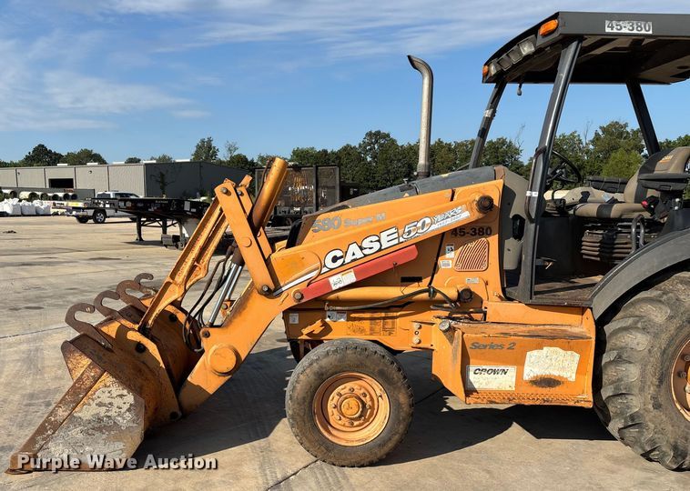 image for item EN5598 2007 Case 580 Super M Series 2 backhoe