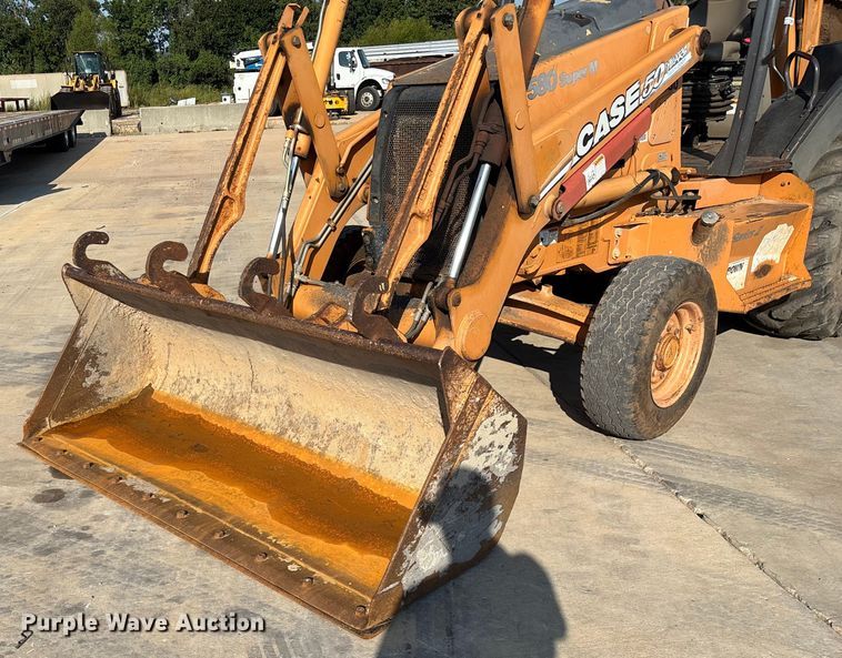 image for item EN5598 2007 Case 580 Super M Series 2 backhoe