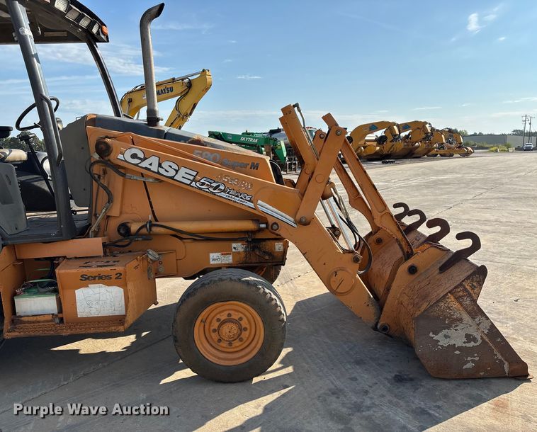 image for item EN5598 2007 Case 580 Super M Series 2 backhoe