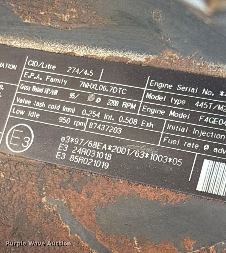 image for item EN5598 2007 Case 580 Super M Series 2 backhoe