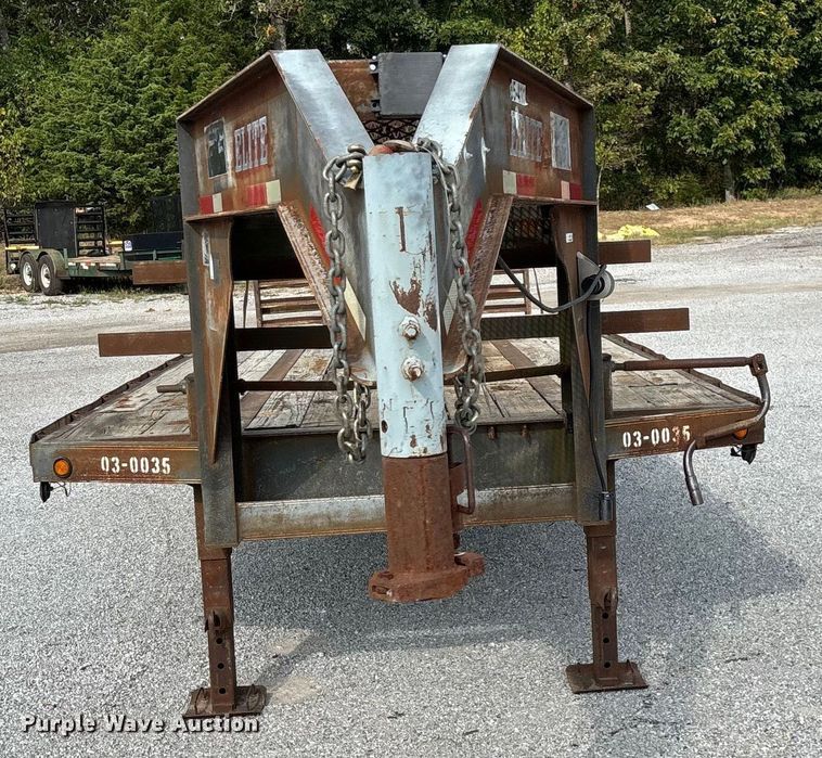 image for item EN5615 2004 Elite equipment trailer