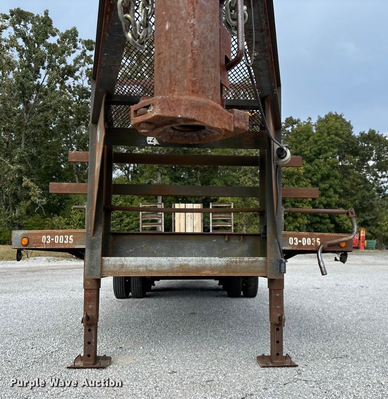 image for item EN5615 2004 Elite equipment trailer