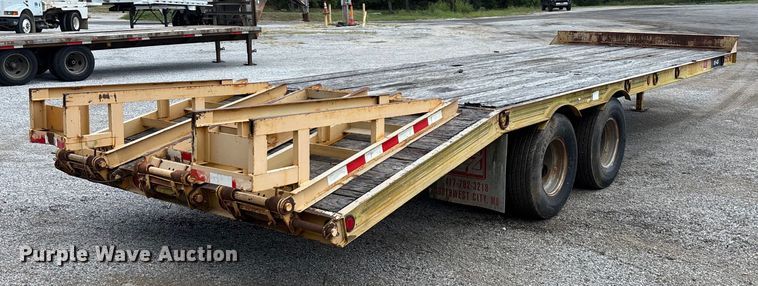 image for item EN5616 2005 Holden Industries HCZ20KT equipment trailer