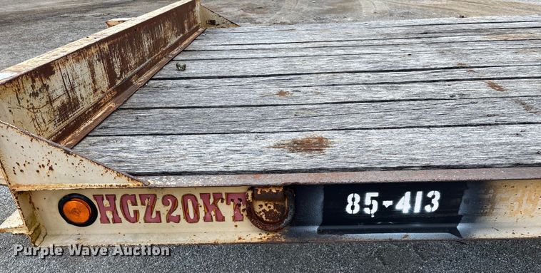 image for item EN5616 2005 Holden Industries HCZ20KT equipment trailer