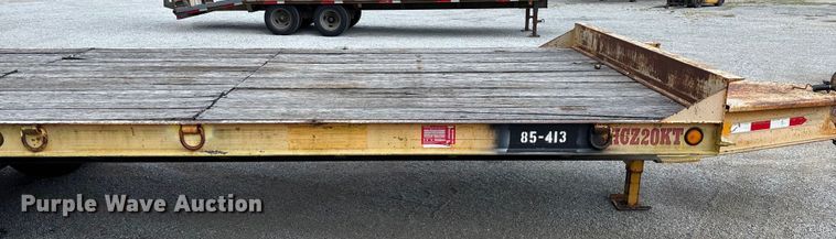 image for item EN5616 2005 Holden Industries HCZ20KT equipment trailer