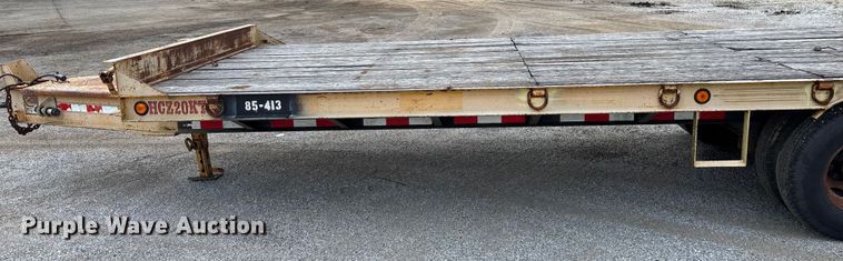 image for item EN5616 2005 Holden Industries HCZ20KT equipment trailer