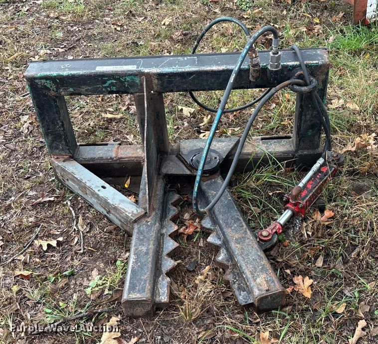 image for item EN5702 Shop built skid steer tree puller 