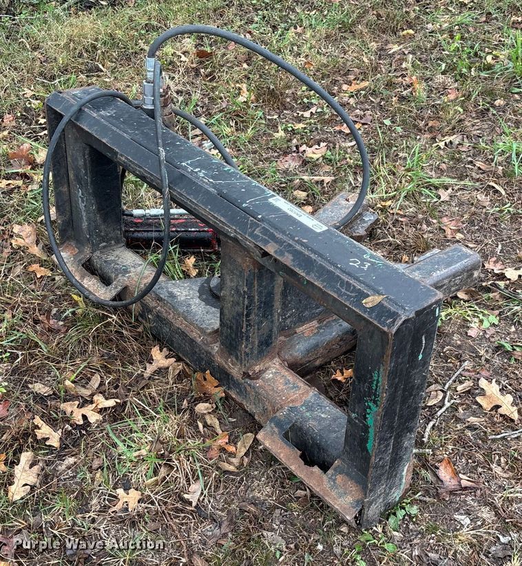 image for item EN5702 Shop built skid steer tree puller 