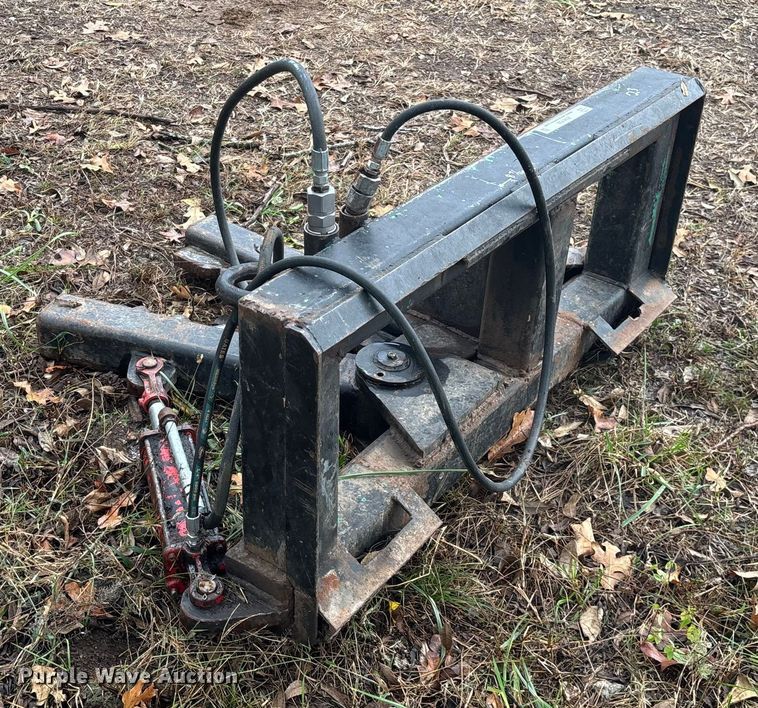 image for item EN5702 Shop built skid steer tree puller 