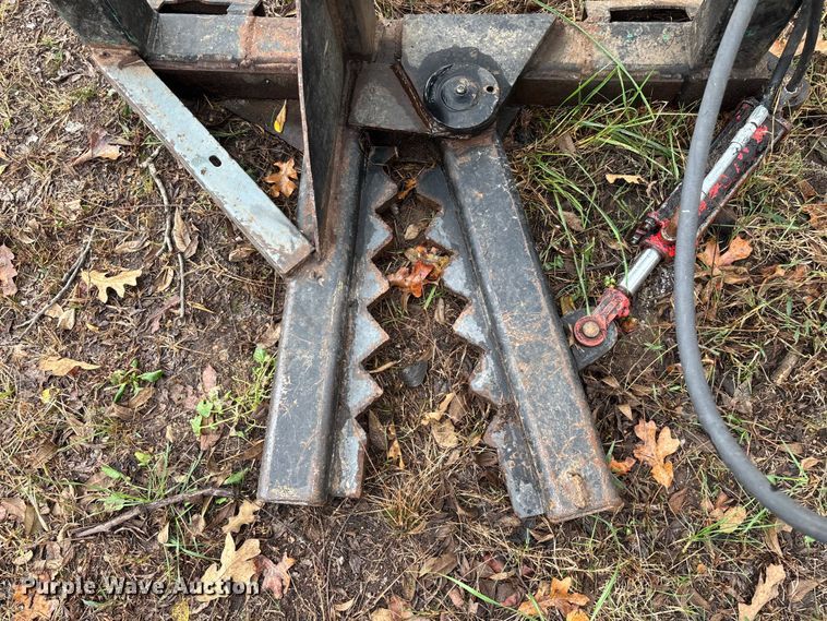 image for item EN5702 Shop built skid steer tree puller 