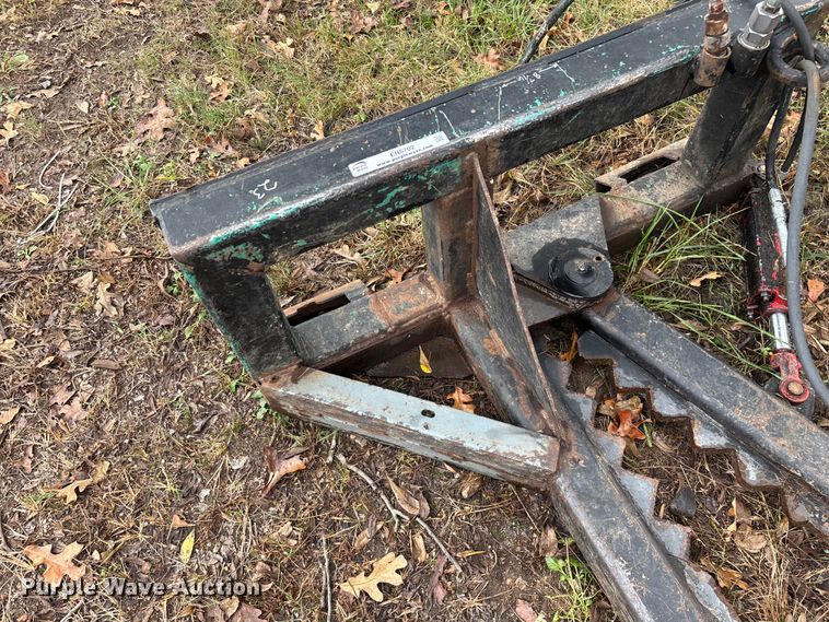 image for item EN5702 Shop built skid steer tree puller 