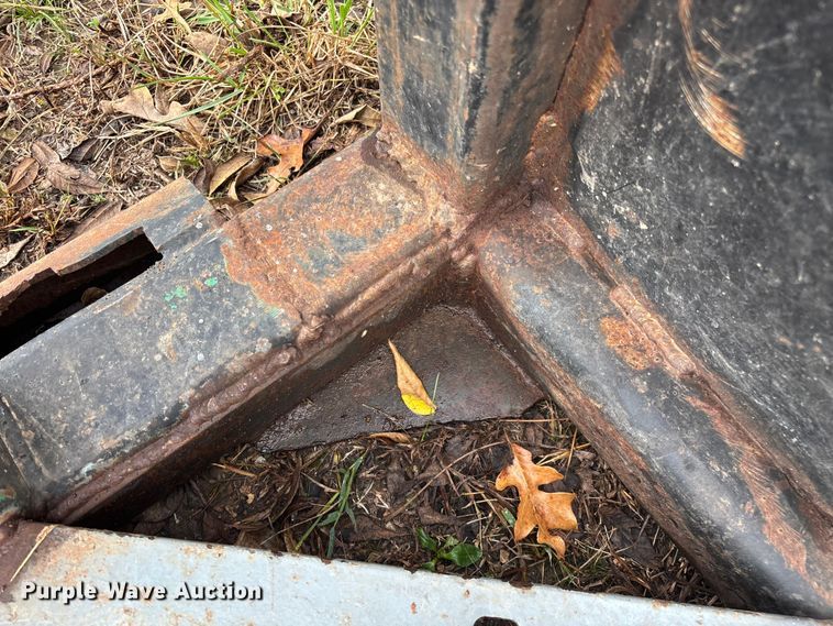 image for item EN5702 Shop built skid steer tree puller 