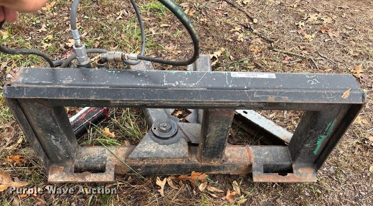 image for item EN5702 Shop built skid steer tree puller 