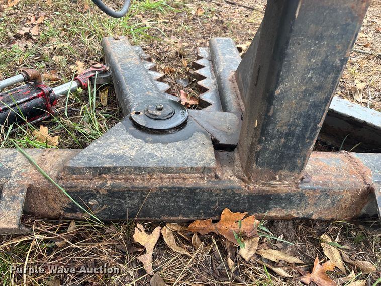 image for item EN5702 Shop built skid steer tree puller 