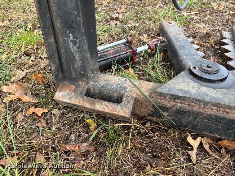 image for item EN5702 Shop built skid steer tree puller 