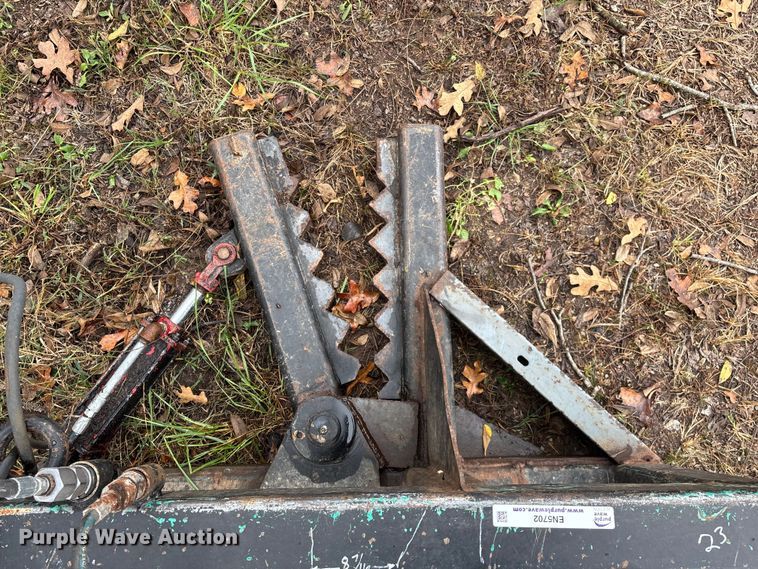 image for item EN5702 Shop built skid steer tree puller 