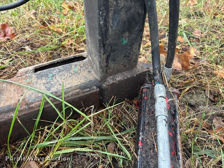 image for item EN5702 Shop built skid steer tree puller 