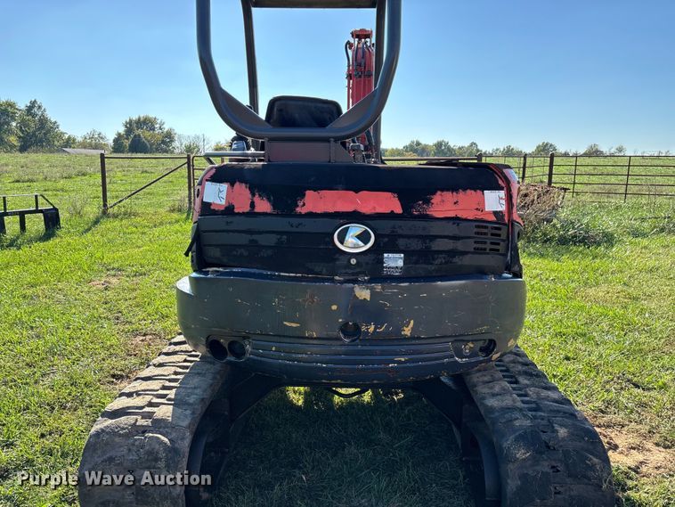 image for item EN5706 2006 Kubota U45 mini excavator