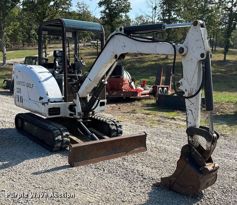 EXCAVADORA 2001 BOBCAT 331D