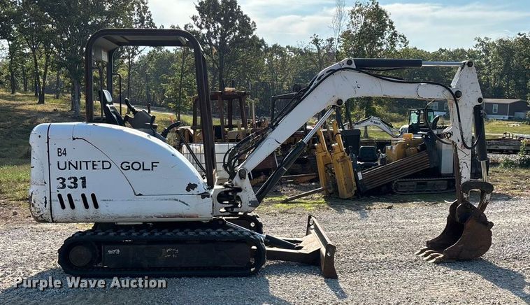 EXCAVADORA 2001 BOBCAT 331D