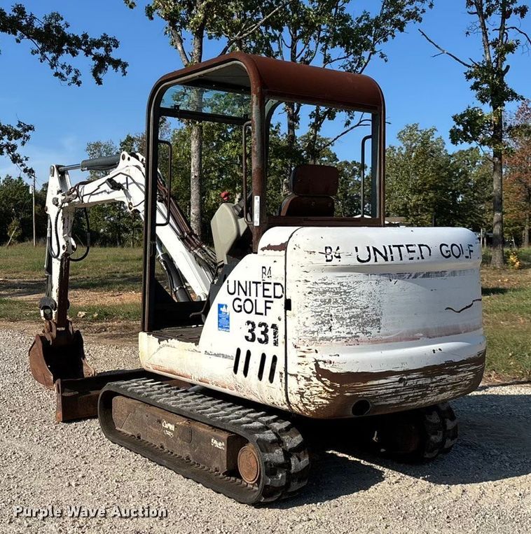 image for item EN5711 2001 Bobcat 331D  mini excavator