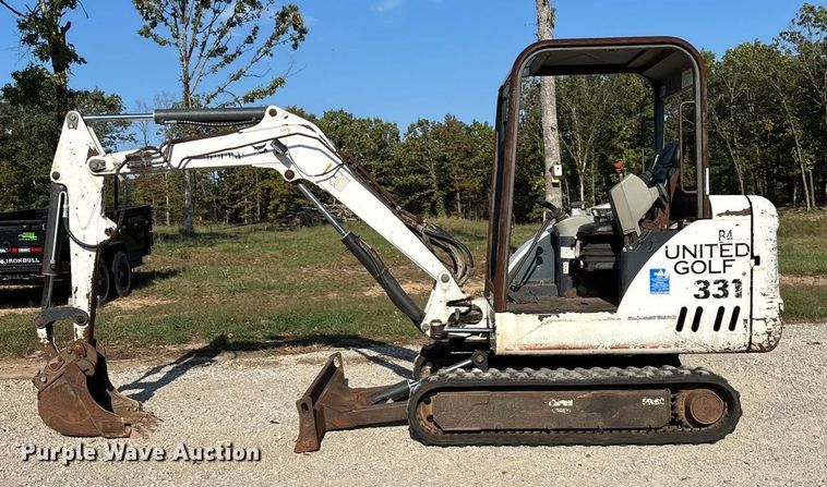 image for item EN5711 2001 Bobcat 331D  mini excavator