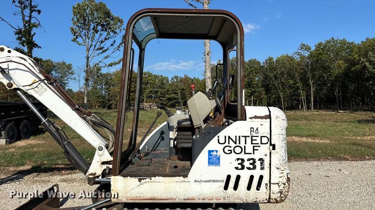 image for item EN5711 2001 Bobcat 331D  mini excavator