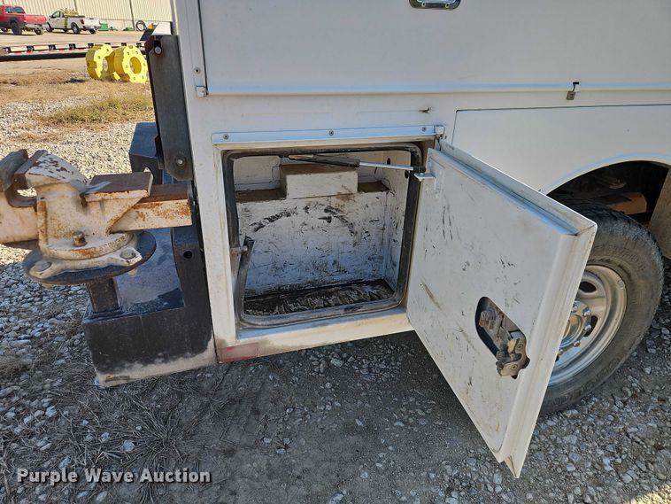 image for item EO4716 2012 Ford F350 Super Duty XL utility bed pickup truck