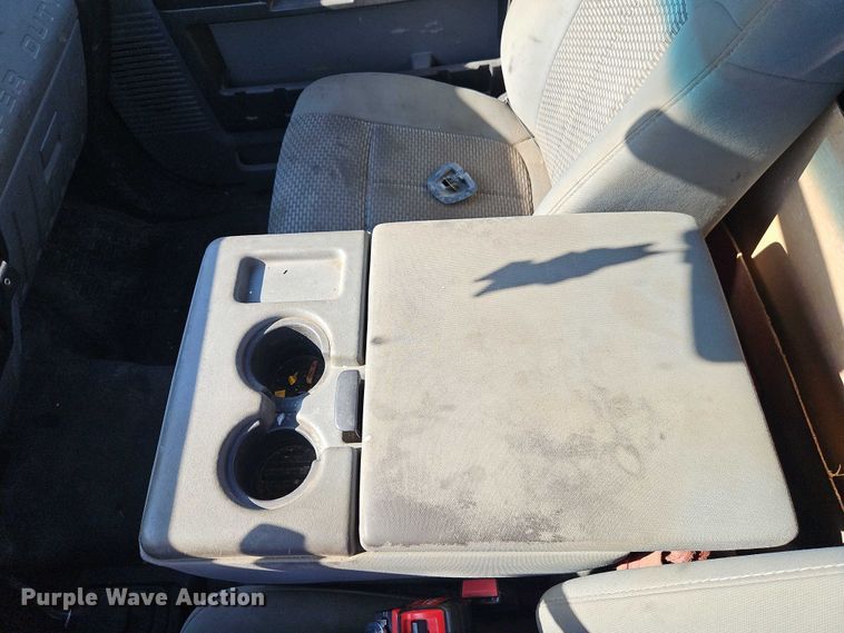 image for item EO4716 2012 Ford F350 Super Duty XL utility bed pickup truck