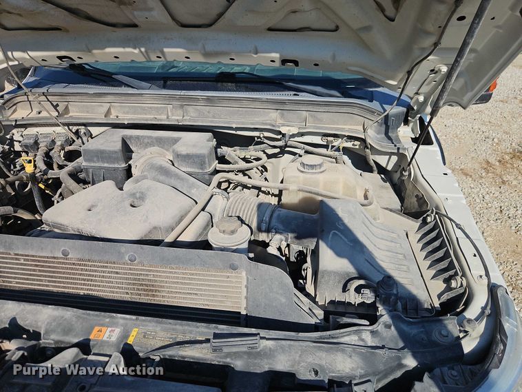 image for item EO4716 2012 Ford F350 Super Duty XL utility bed pickup truck