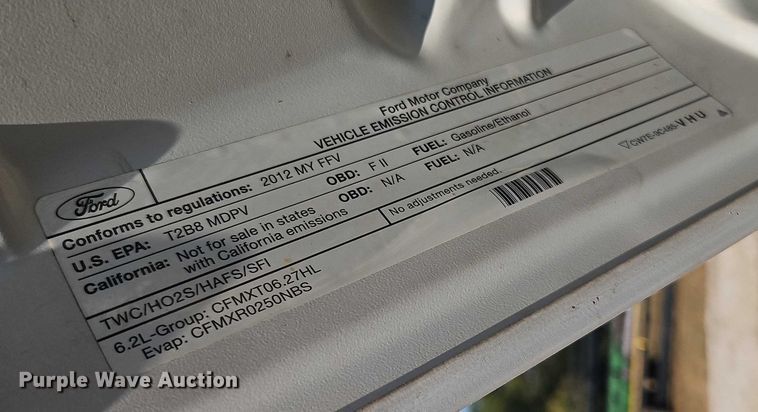 image for item EO4716 2012 Ford F350 Super Duty XL utility bed pickup truck