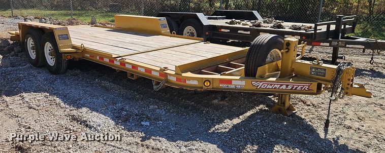 image for item EO4739 2015 Towmaster T-12DT tilt deck utility trailer