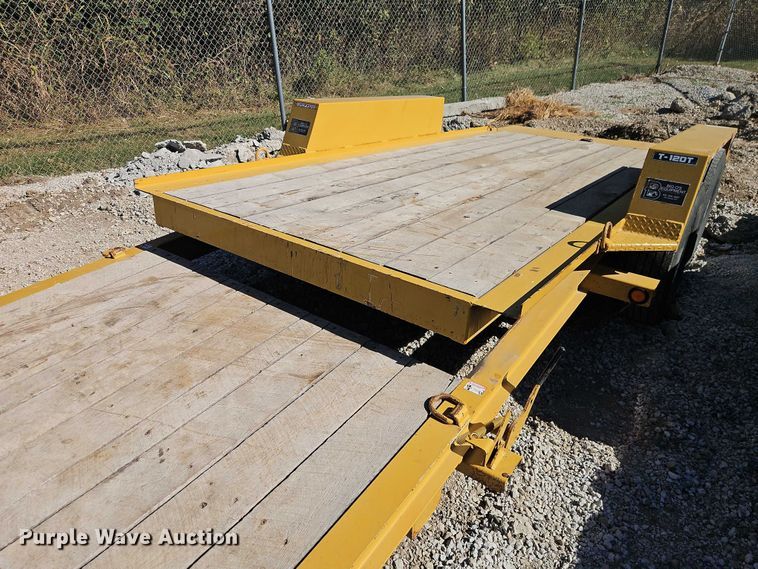 image for item EO4739 2015 Towmaster T-12DT tilt deck utility trailer