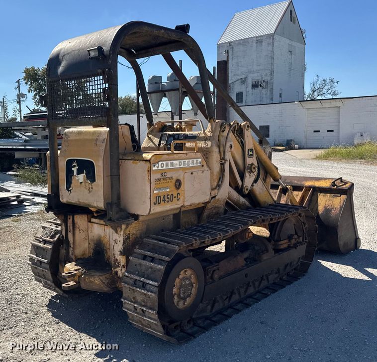 CARGADOR SOBRE ORUGAS 1981 JOHN DEERE 450C