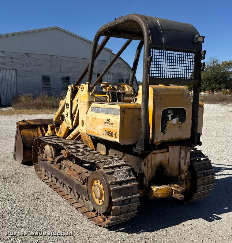 image for item ER0214 1981 John Deere 450C track loader