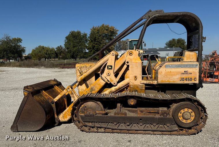 image for item ER0214 1981 John Deere 450C track loader
