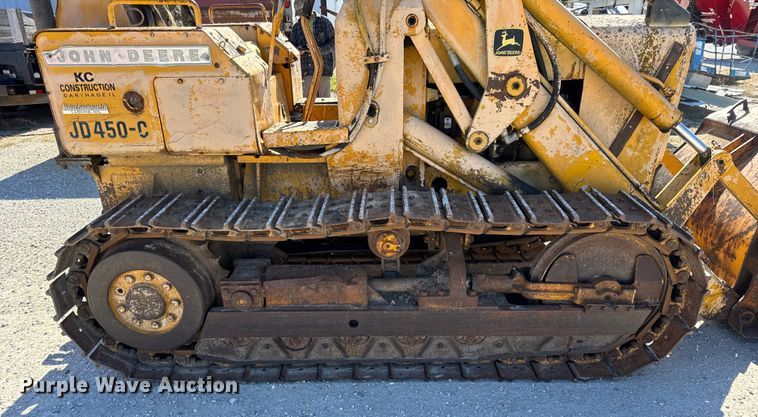 image for item ER0214 1981 John Deere 450C track loader