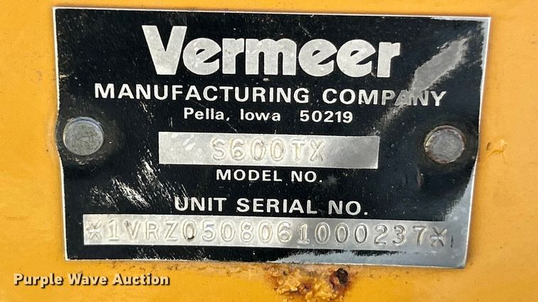 image for item ET3231 2006 Vermeer S600TX compact utility loader