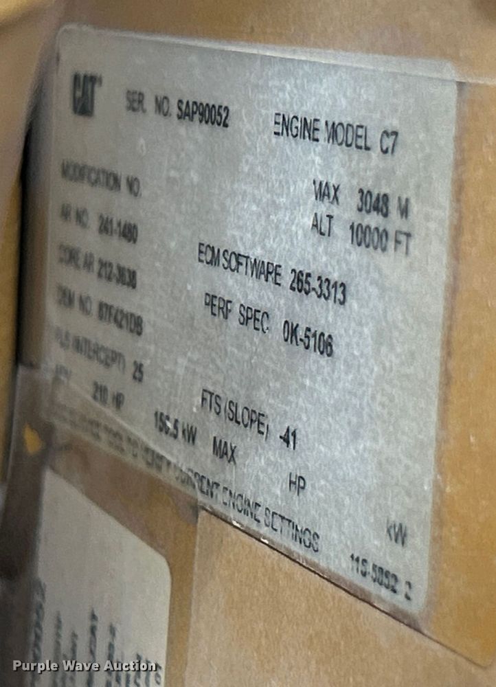 image for item ET3267 2006 Ford F750 Super Duty XL truck cab and chassis